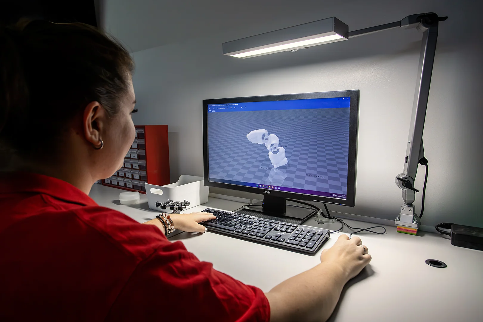 Digitale Vorbereitung eines Bauteils für die additive Fertigung